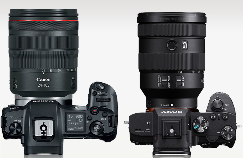 Sony canon сравнение. Сони 24-105. Sony a7 III 24-105. Sony 24-105 f4. Canon 50mm vs 24-105.